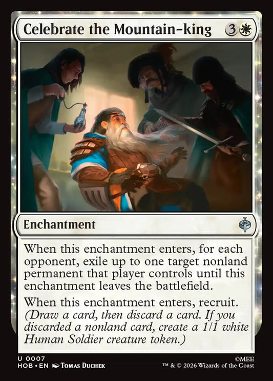 Celebrate the Mountain-king Foil