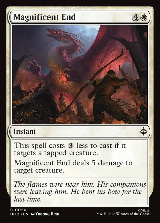 Magnificent End Foil
