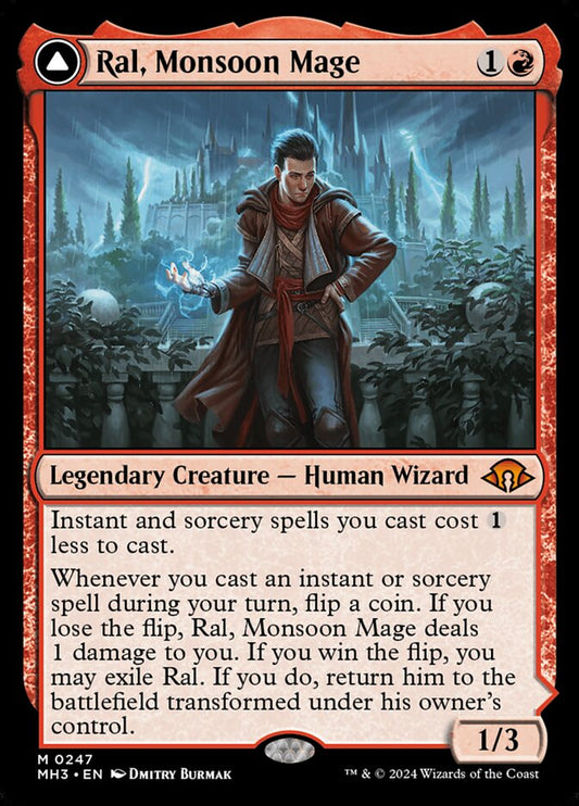 Ral, Monsoon Mage // Ral, Leyline Prodigy Foil