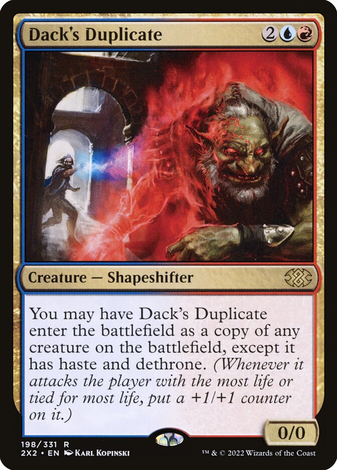 Dack's Duplicate Foil