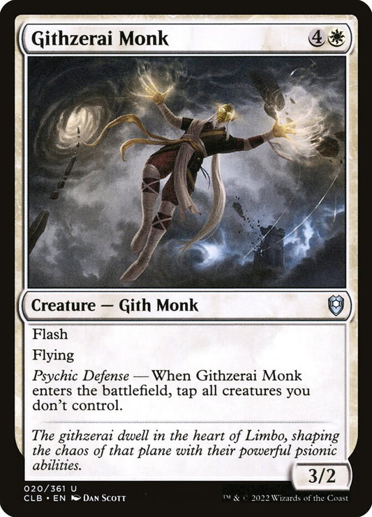 Githzerai Monk Foil