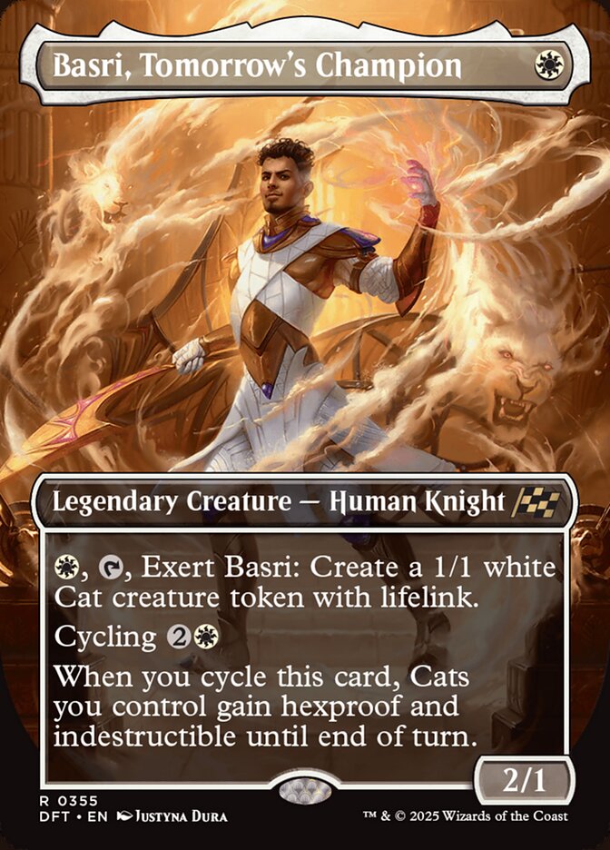 Basri, Tomorrow's Champion Borderless Foil