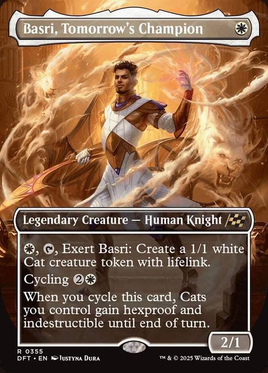 Basri, Tomorrow's Champion Borderless Foil