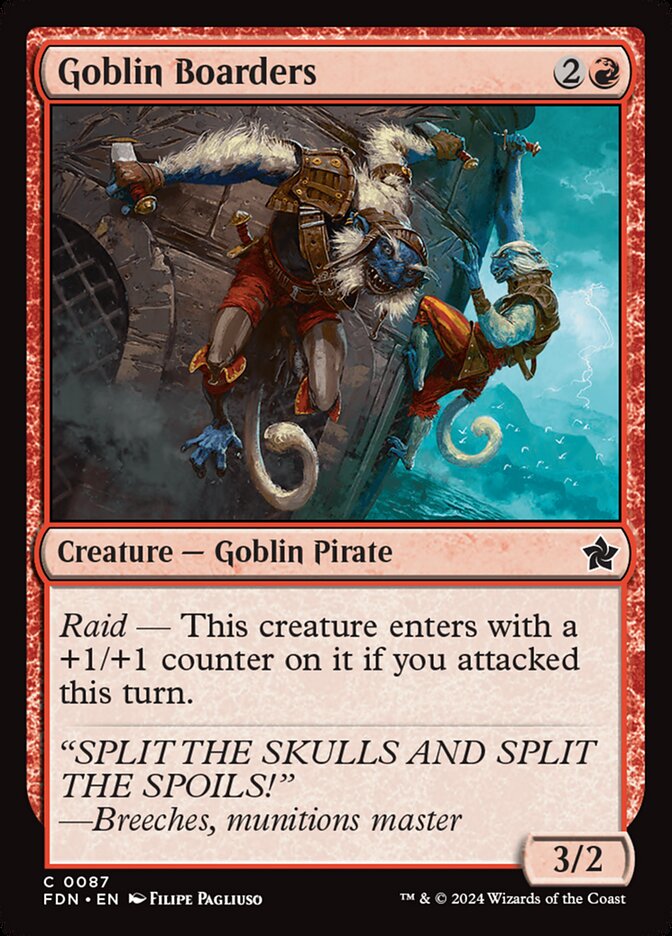 Goblin Boarders Foil