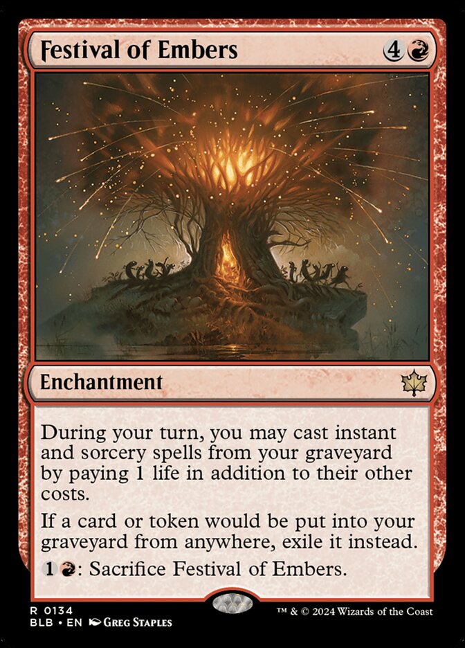 Festival of Embers Foil