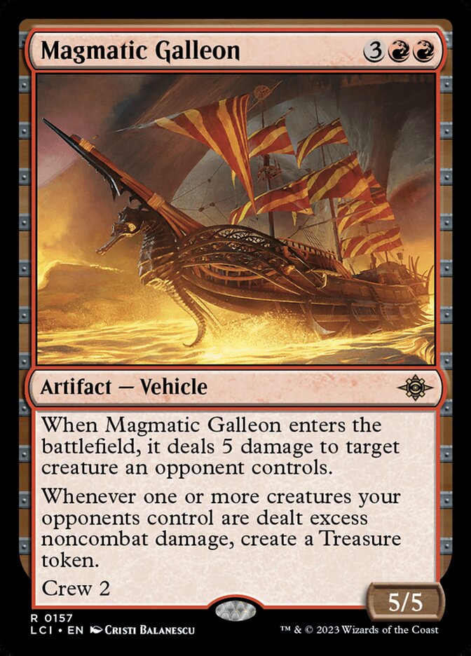 Magmatic Galleon Foil