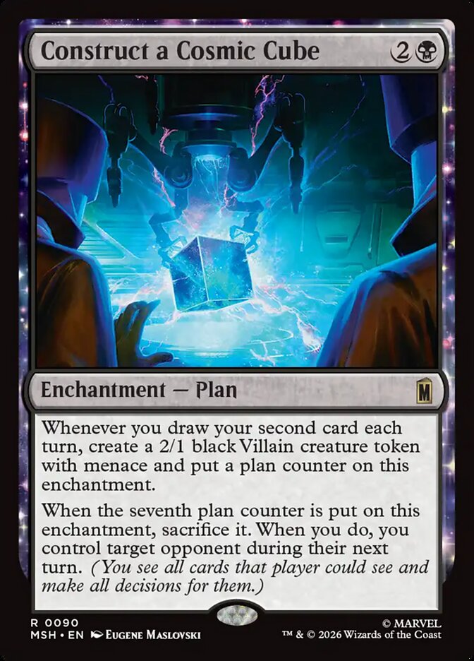 Construct a Cosmic Cube Foil
