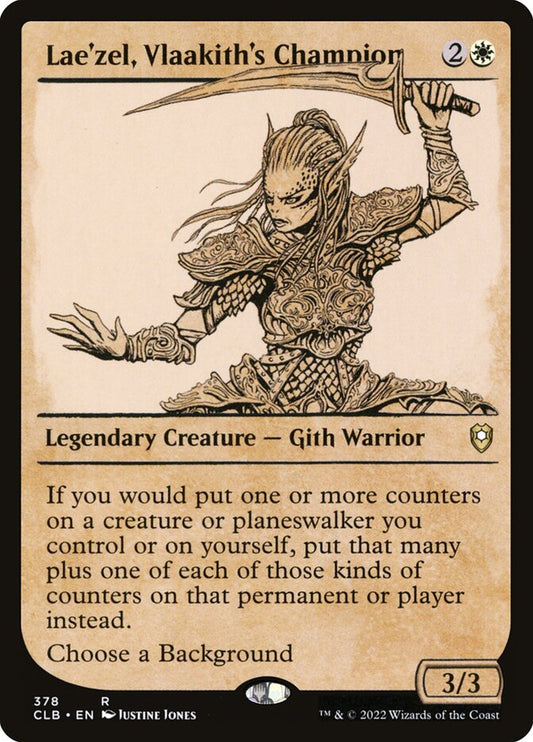 Lae'zel, Vlaakith's Champion Showcase Foil