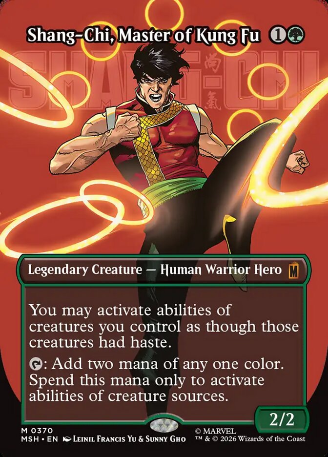 Shang-Chi, Master of Kung Fu Borderless Logo
