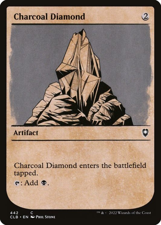 Charcoal Diamond Showcase Foil