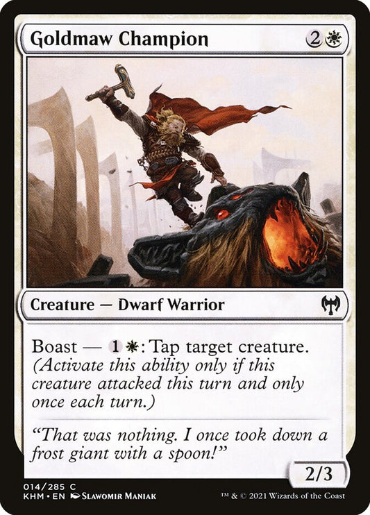 Goldmaw Champion Foil