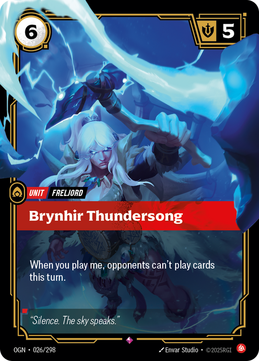 Brynhir Thundersong Foil