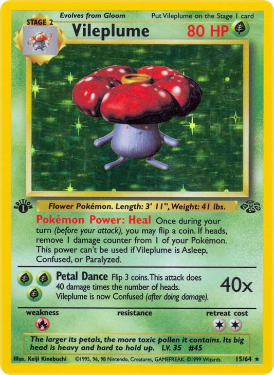 Vileplume foil