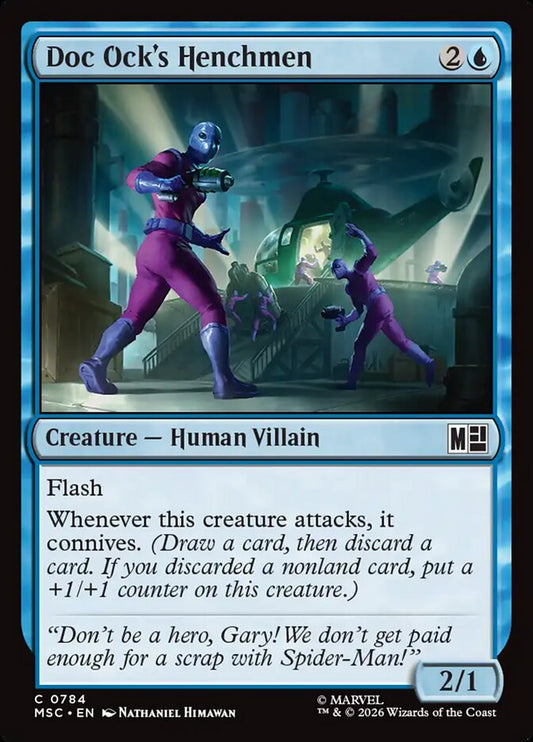 Doc Ock's Henchmen Foil