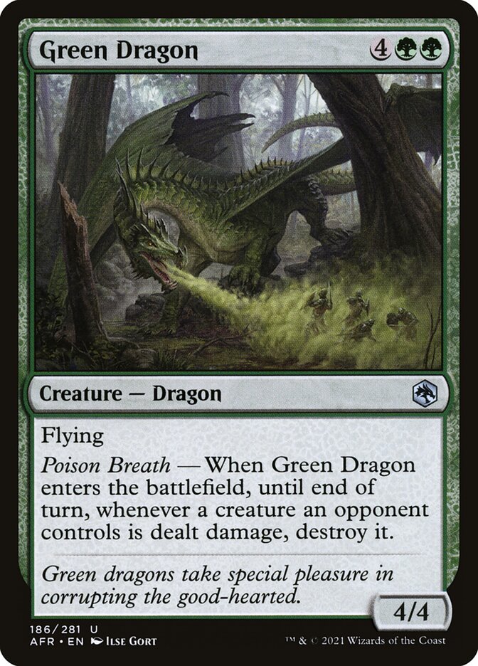 Green Dragon Foil