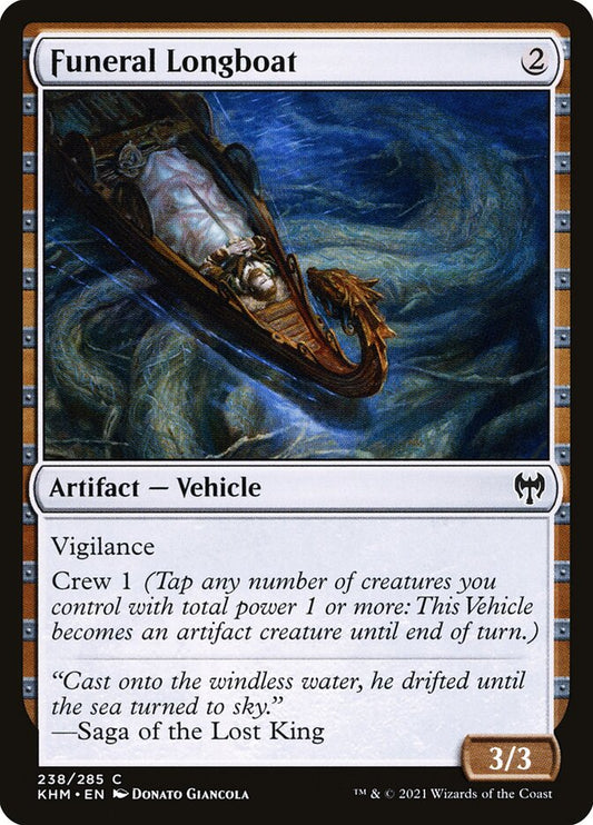 Funeral Longboat Foil