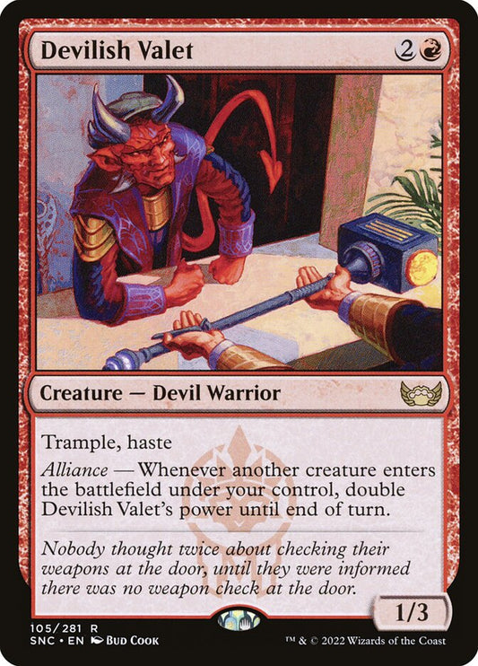 Devilish Valet Foil
