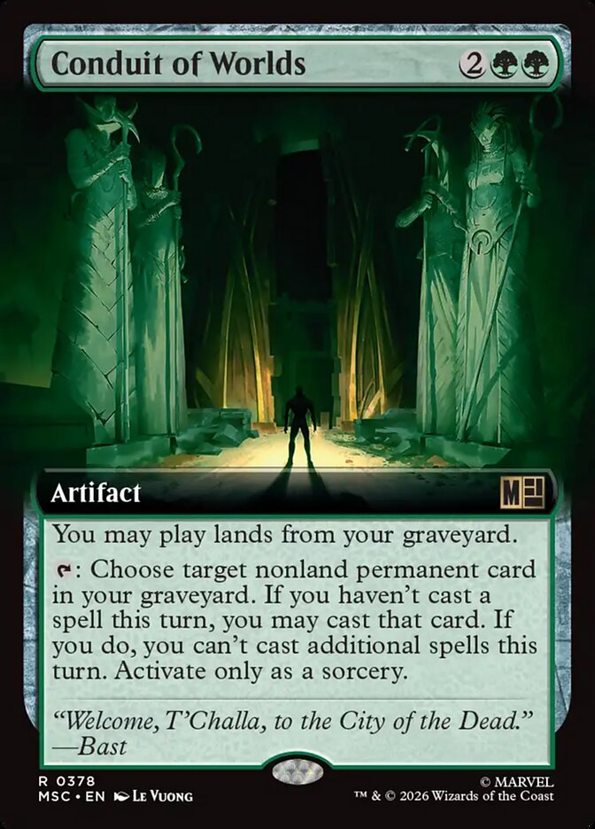 Conduit of Worlds Extended Art