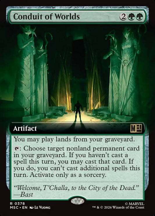 Conduit of Worlds Extended Art