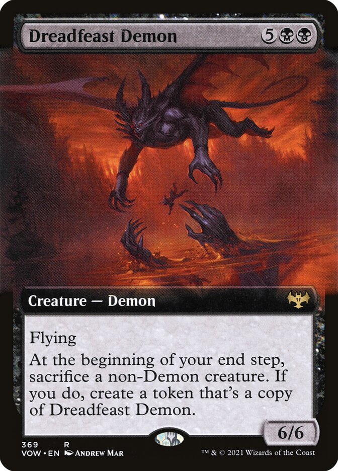 Dreadfeast Demon Extended Art