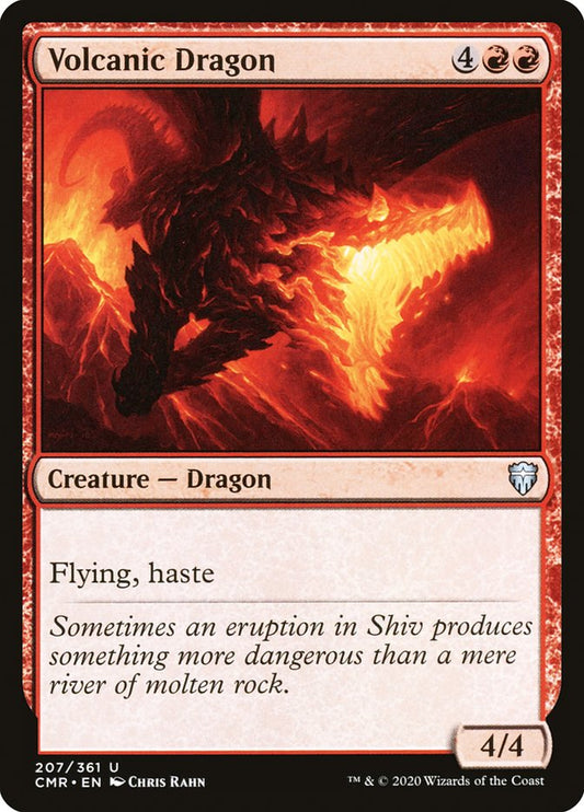 Volcanic Dragon Foil
