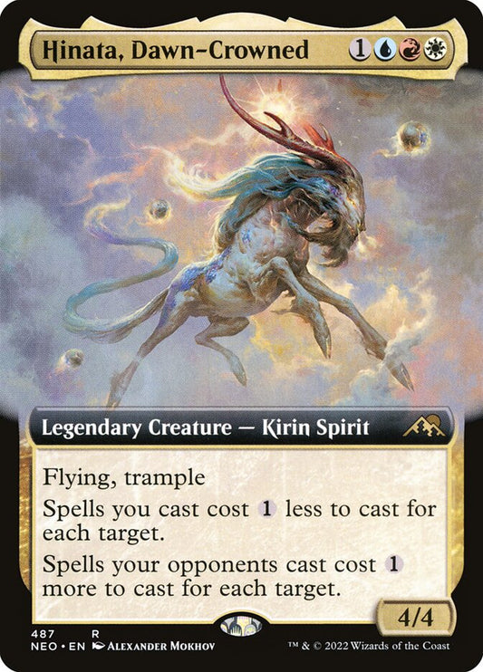 Hinata, Dawn-Crowned Extended Art