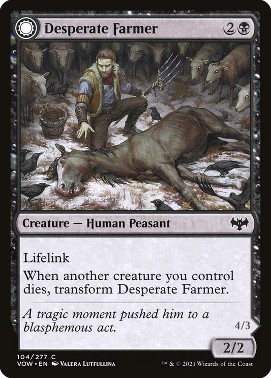 Desperate Farmer // Depraved Harvester Foil