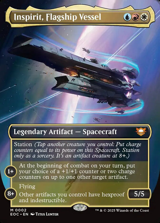 Inspirit, Flagship Vessel Borderless