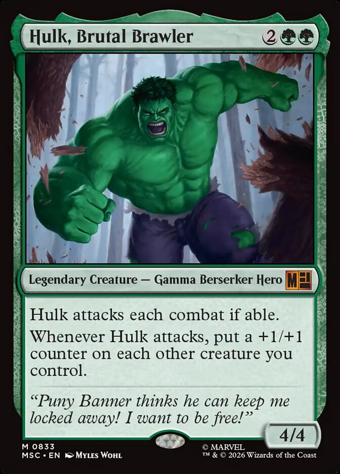 Hulk, Brutal Brawler Foil