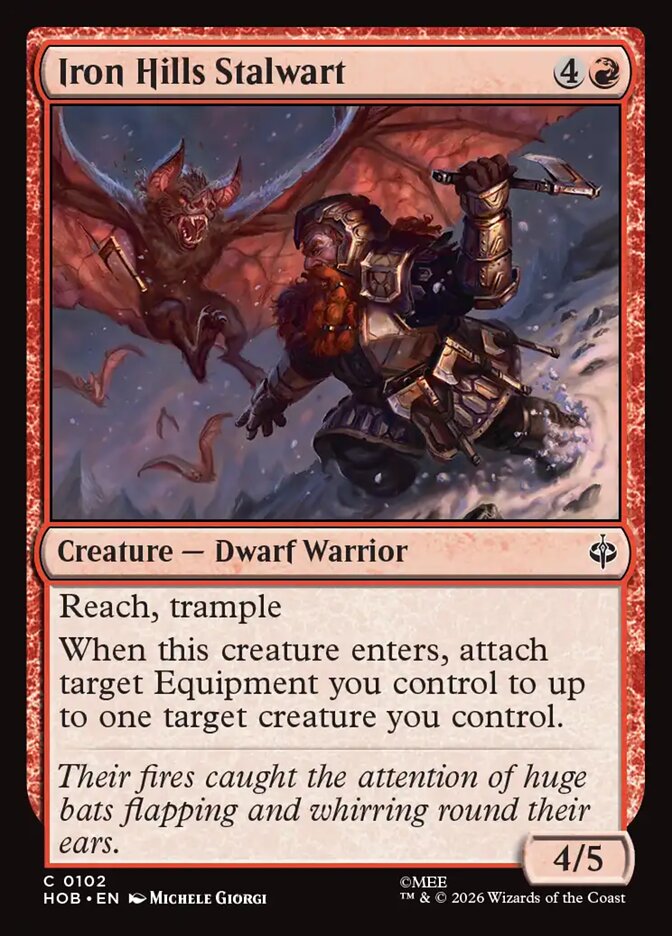 Iron Hills Stalwart Foil