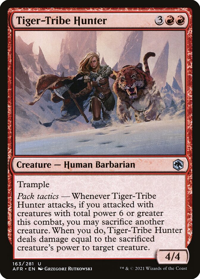 Tiger-Tribe Hunter Foil