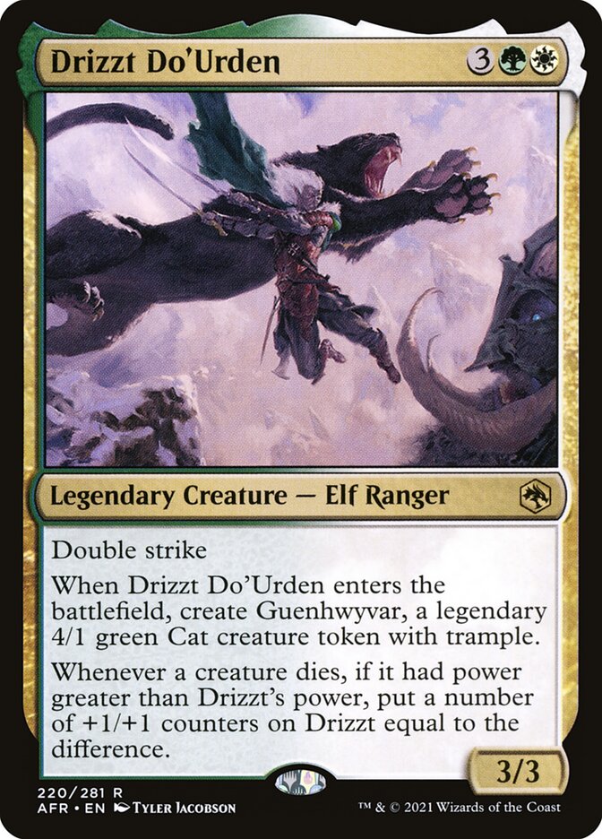 Drizzt Do'Urden Foil