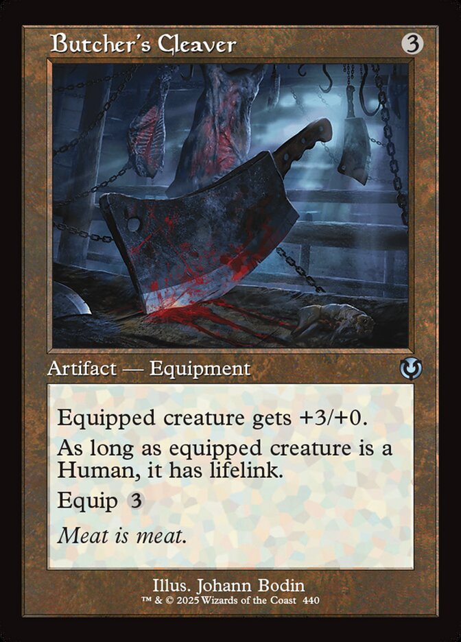 Butcher's Cleaver Retroframe
