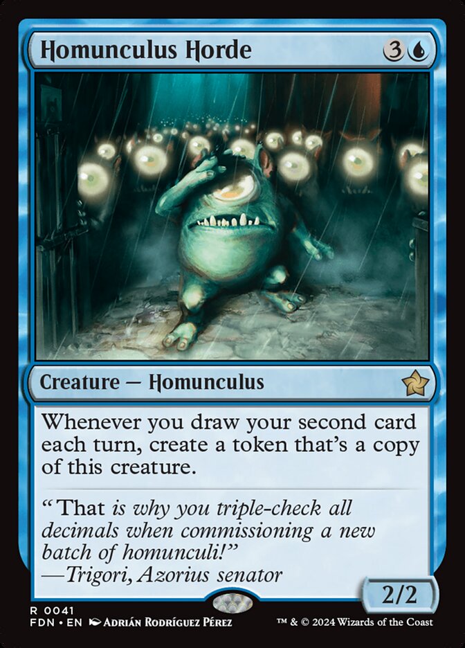 Homunculus Horde Foil