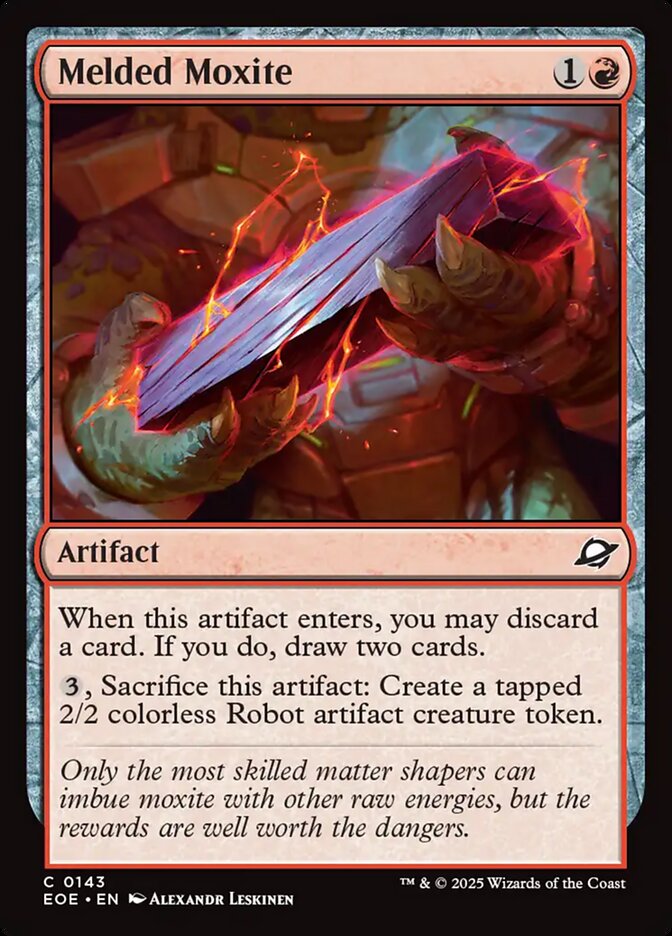 Melded Moxite Foil