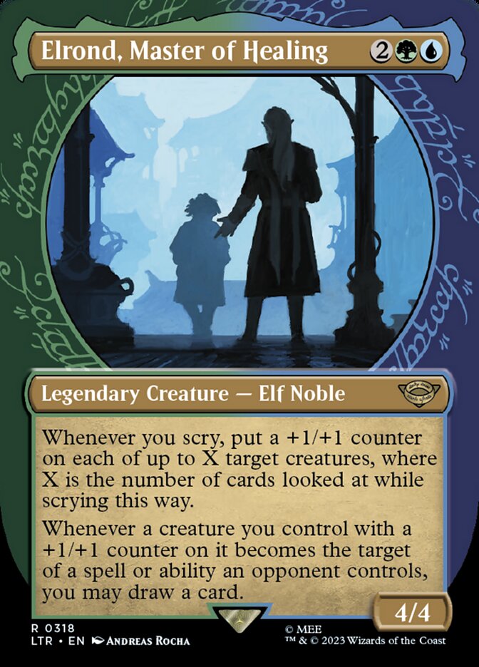 Elrond, Master of Healing Showccase Foil