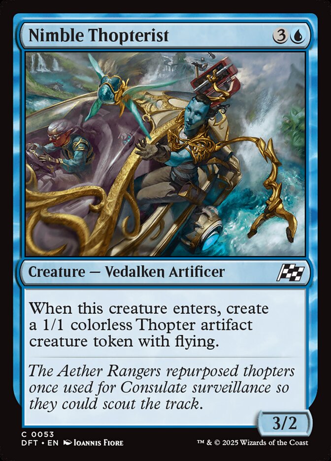 Nimble Thopterist Foil