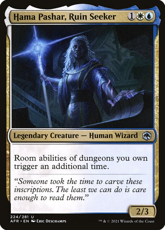 Hama Pashar, Ruin Seeker Foil