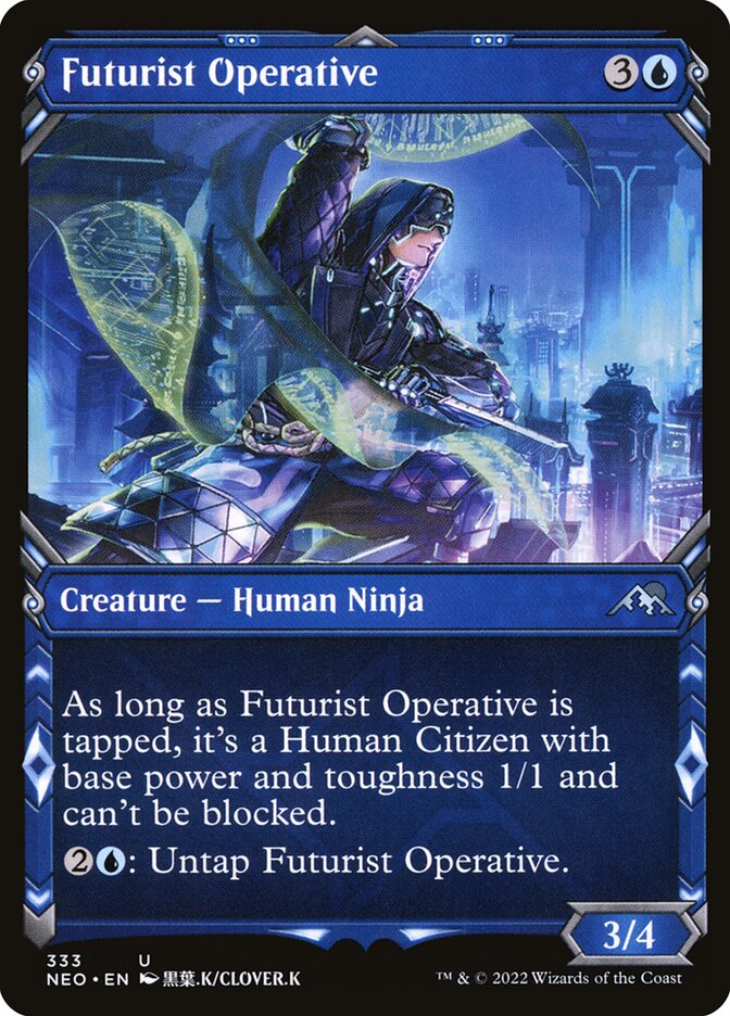 Futurist Operative Showcase Foil