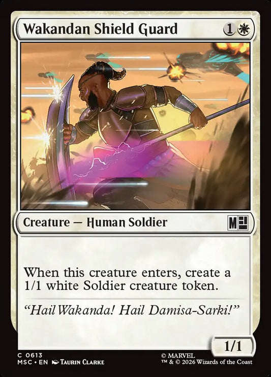 Wakandan Shield Guard Foil