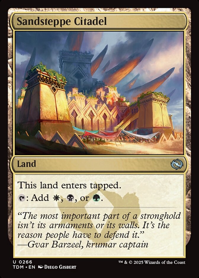 Sandsteppe Citadel Foil