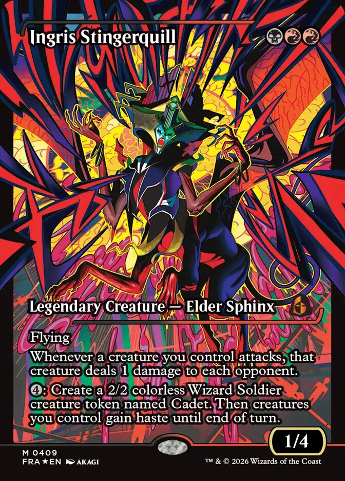 Ingris Stingerquill Japan Showcase Foil
