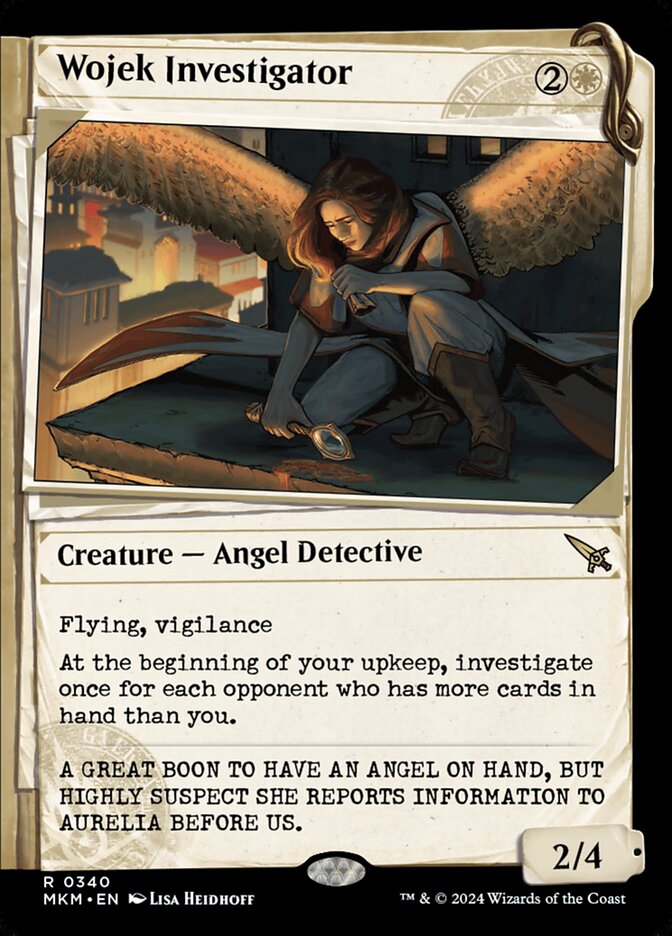 Wojek Investigator Showcase Foil