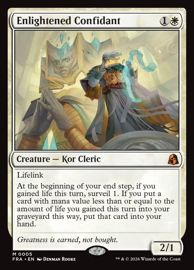 Enlightened Confidant Foil