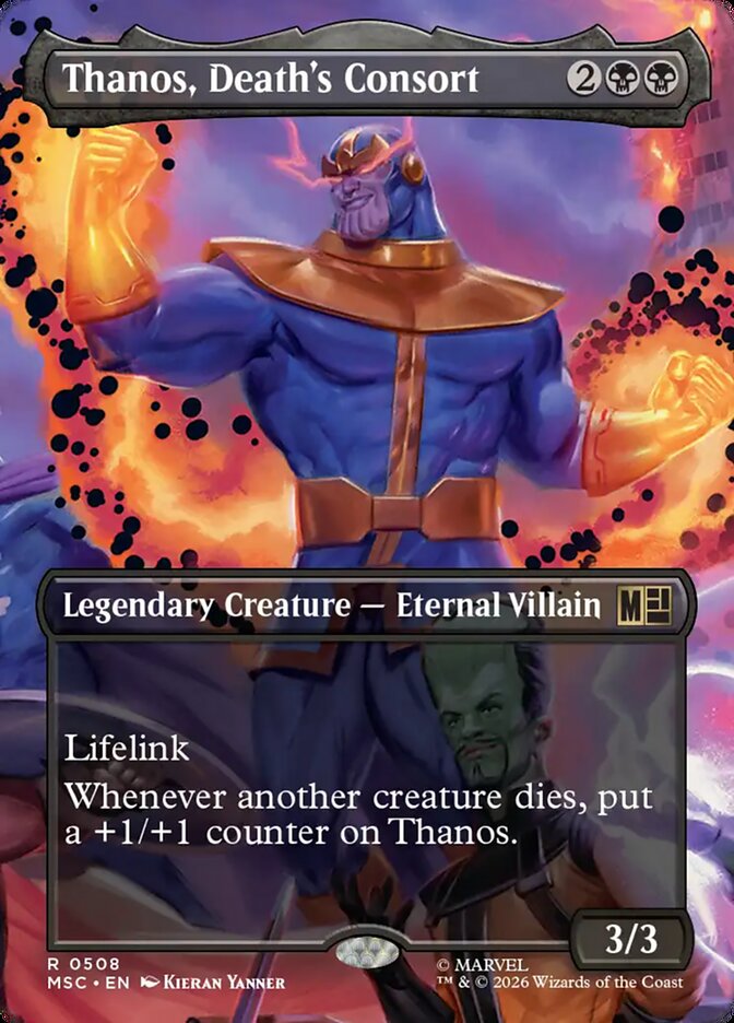 Thanos, Death's Consort Scene