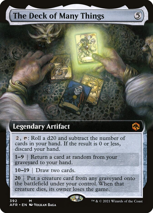 The Deck of Many Things Extended Art