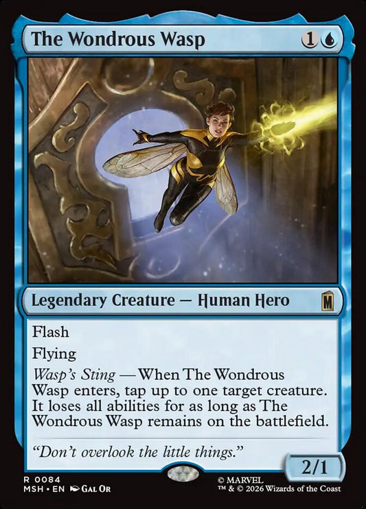The Wondrous Wasp Foil