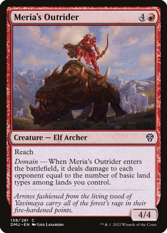Meria's Outrider Foil