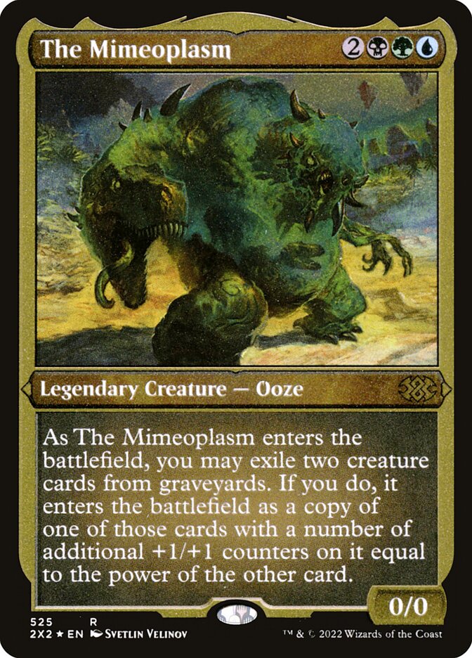 The Mimeoplasm Etched Foil