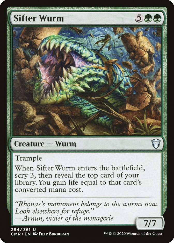 Sifter Wurm Foil
